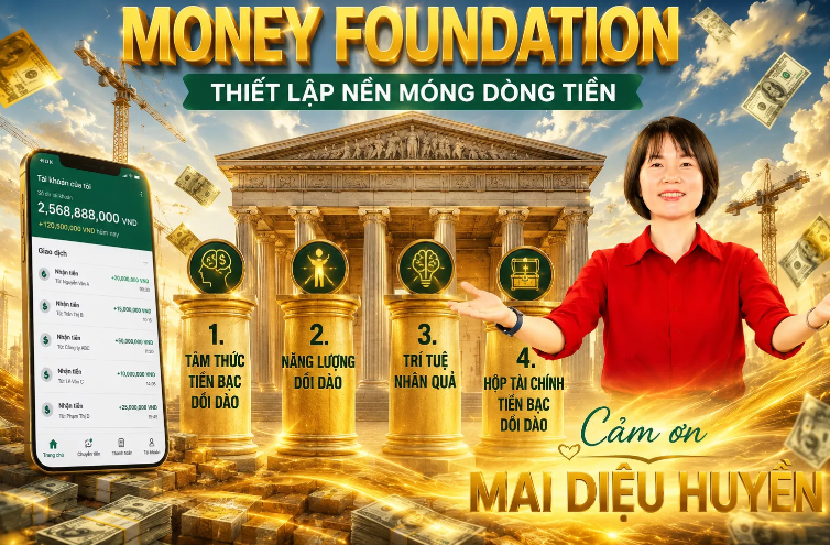 KHÓA HỌC NỀN MÓNG DÒNG TIỀN