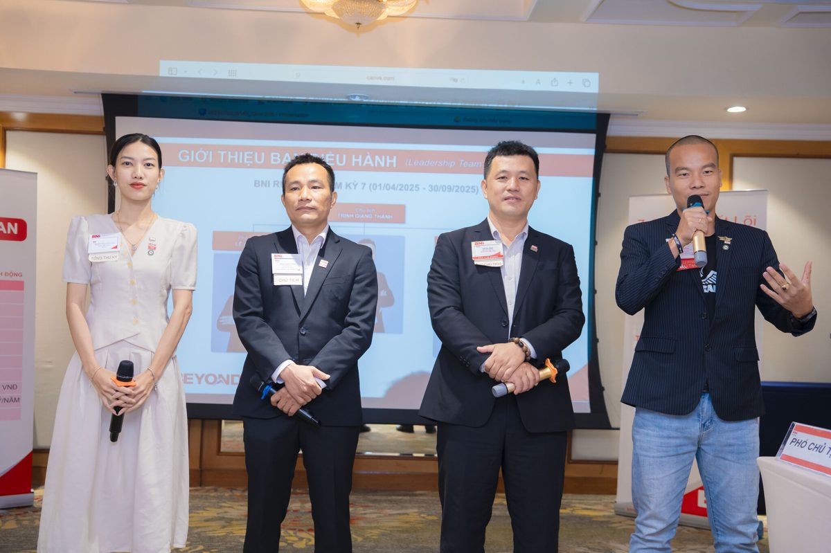Anh Sáu Bình chia sẻ tại sự kiện cộng đồng doanh nhân