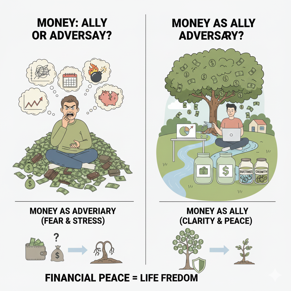 để tiền làm bạn để cuộc sống tài chính dễ dàng